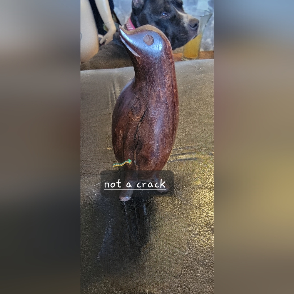 Wooden Penguin